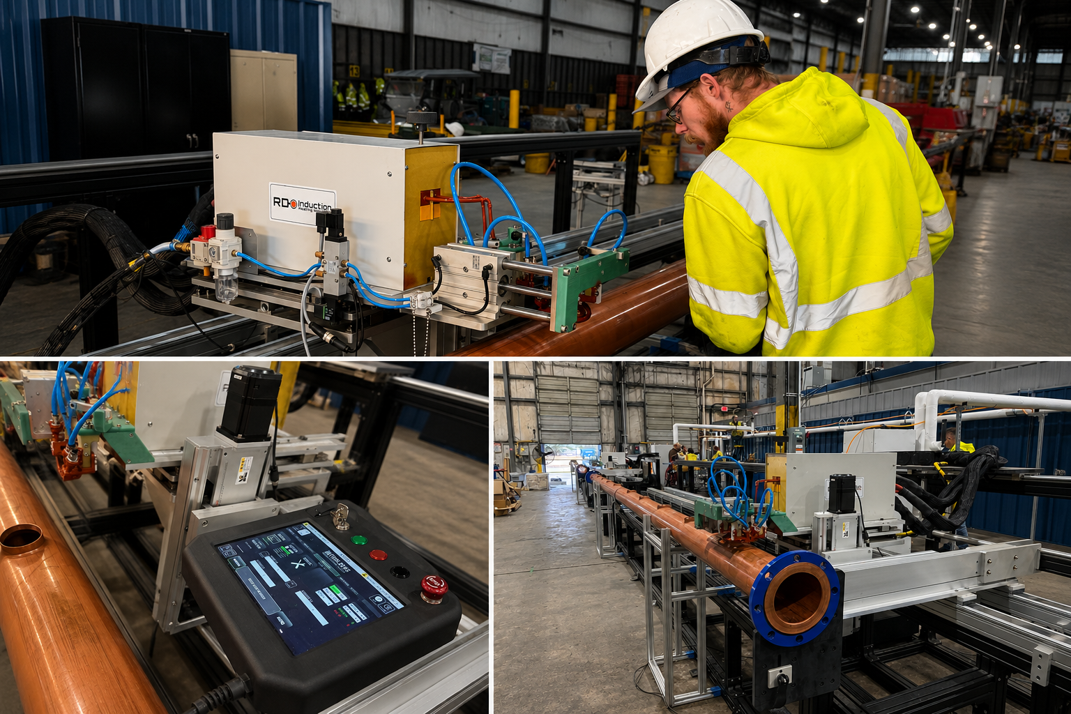 Induction Brazing Gantry System